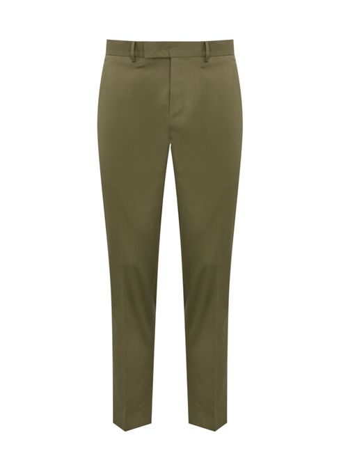 Pantalone Rebel in twill stretch Verde Militare PT TORINO | RSZ1Z00FWD SD590445